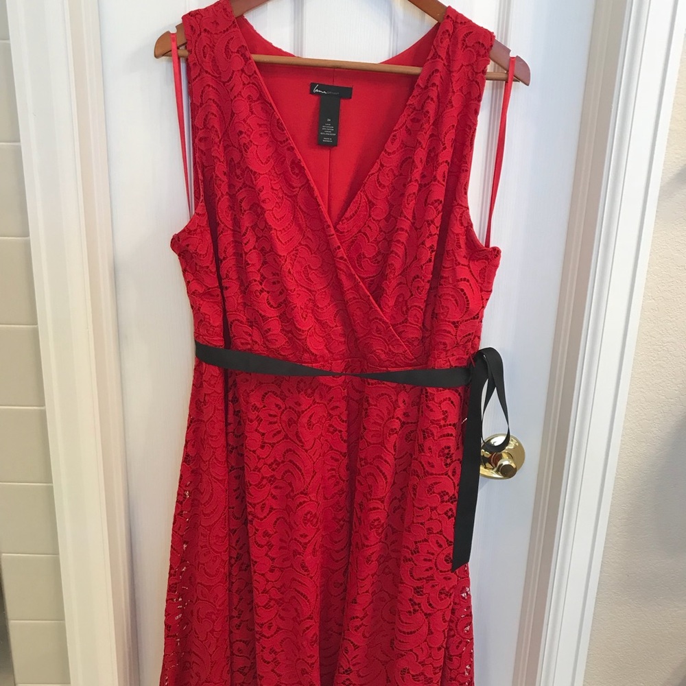 Red Lace Dress